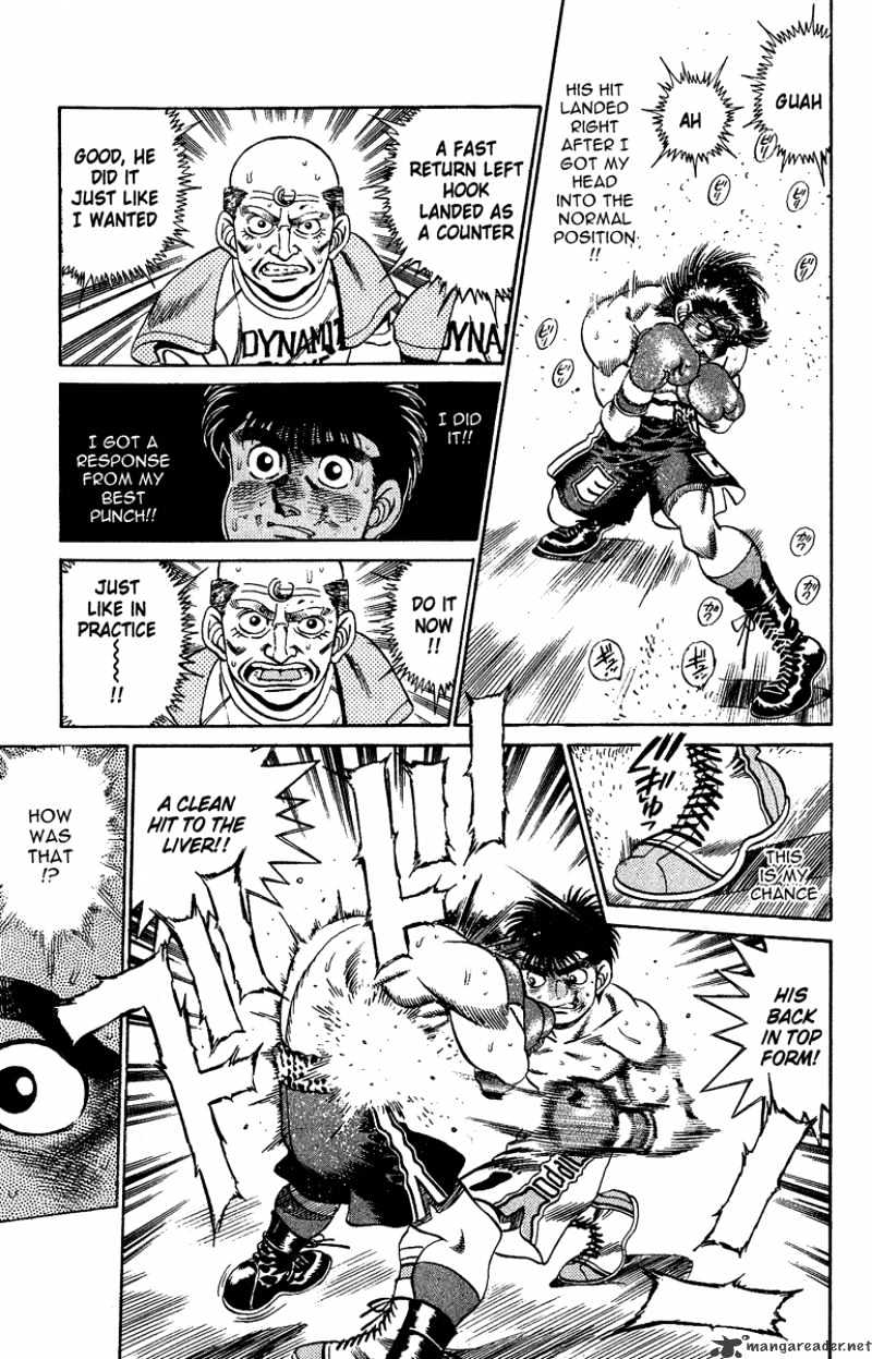 Hajime no Ippo: Fighting Spirit, Chapter 189 image 14